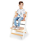 Стільчик для годування KiderKraft Enock Natural Grey, фото 6