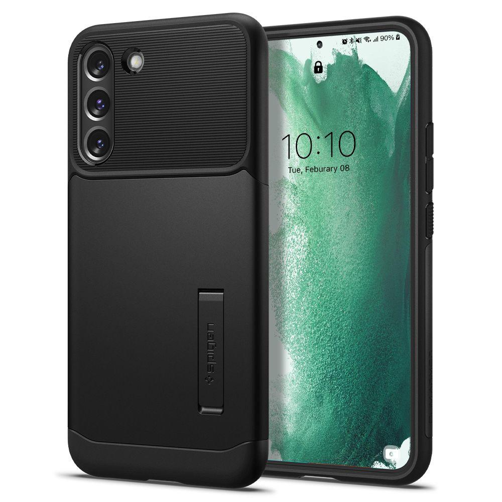 Чохол Spigen для Samsung Galaxy S22 Plus — Slim Armor, Black (ACS03977)