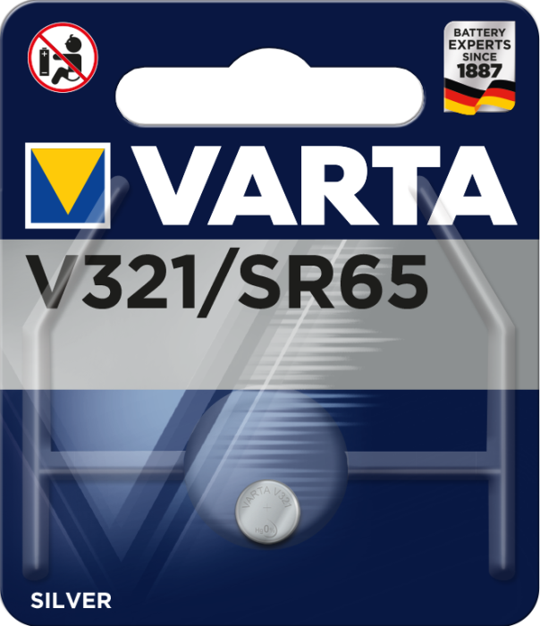 Батарейка VARTA SILVER V321 1.55V