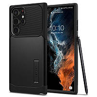 Чохол Spigen для Samsung Galaxy S22 Ultra - Slim Armor, Black (ACS03943)