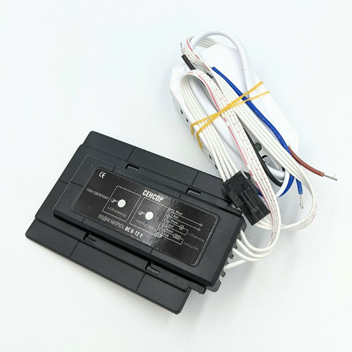 Сенсорный выключатель для зеркал SM-634WR, 2 клавиши, 2*500W, DEFOG, DC220V - фото 4 - id-p1651101743
