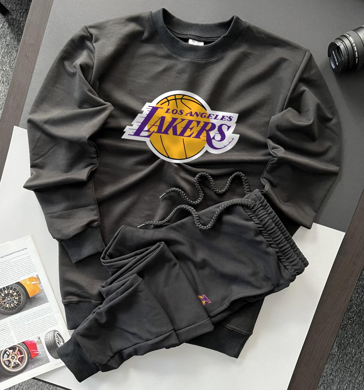 Спортивний костюм чоловічий Lakers | Спортивний костюм чоловічий весняний осінній KZ-82