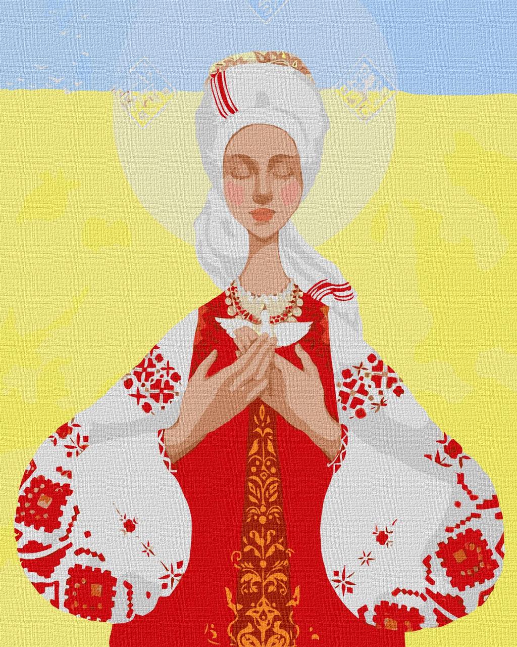 Картина за номерами KHO4910 Мати-Україна ©Katya Dudnik, 40х50см. Ideyka