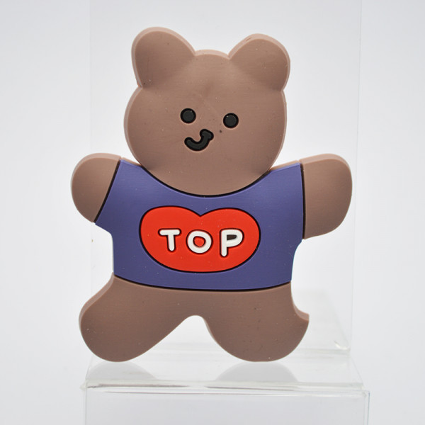 Універсальний тримач PopSocket (попсокет) Animals Bear Top Ведмедик
