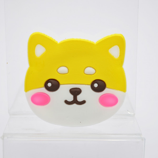 Універсальний тримач для телефона PopSocket (попсокет) Self Adhesive Smiling Face Fox Лисиця