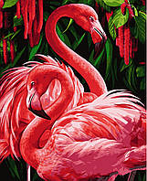 Картина по номерам Фламинго 50 х 60 см Artissimo PNХ5740 птицы melmil