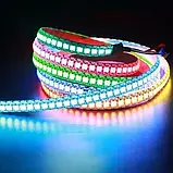 Світлодіодна стрічка SMART RGB WS2812b 5V, 5050, 144 led/m, 36W, IP20, Standart. Гарантія – 12 місяців, фото 3