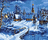 Картина по номерам пейзаж Зима 40 х 50 см Artissimo PN2756 melmil