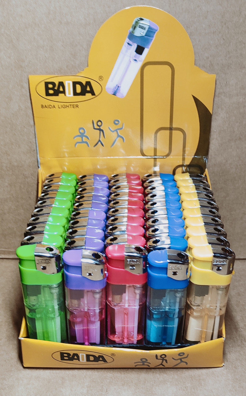 Запальничка П'єзо прозора Baida