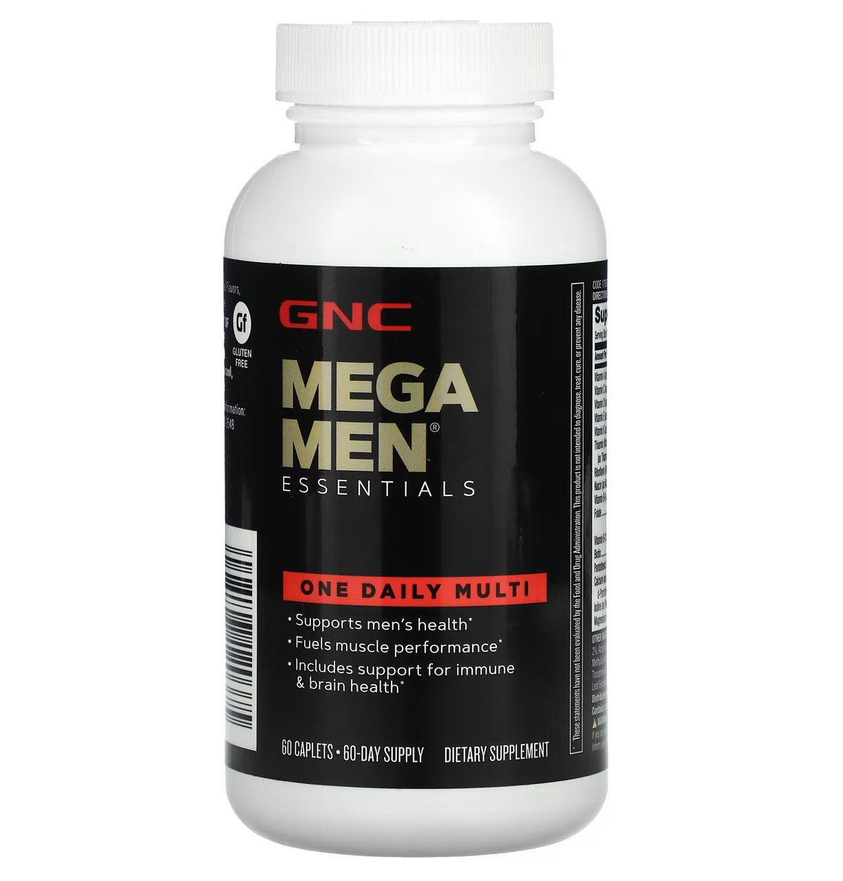 (уцінка термін по 3.24) Вітаміни для чоловіків GNC Mega Men Essential One Daily 60 капс.