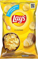 Чипсы Лейс Lays Соль 140г