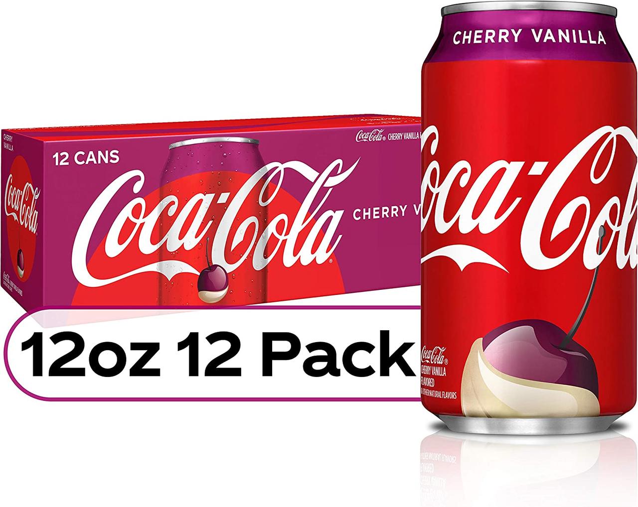 Блок Coca-Cola Cherry Vanilla 12х355ml, фото 1