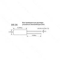 Кварцовий резонатор 38.000 кГц