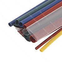 Набір термозбіжних трубок (кольоровий) 15шт по 10см