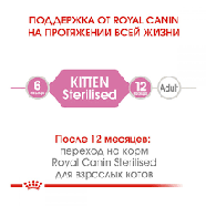 Royal Canin Kitten Sterilised сухий корм для кошенят після кастрації/стерилізації 2 кг, фото 2