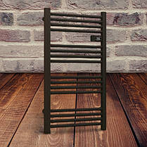 Електрична сушарка для рушників, сходовий, термостат 500W LCD, фото 3