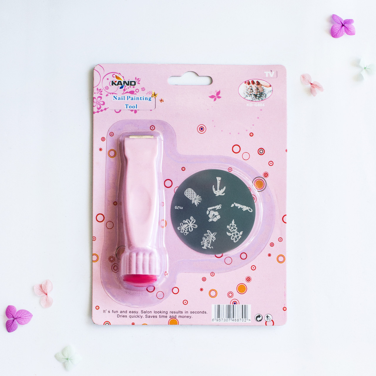 Набір для стемпінгу з металевою пластиною та двостороннім штампом