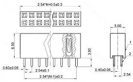 Гніздо на плату PBD-80