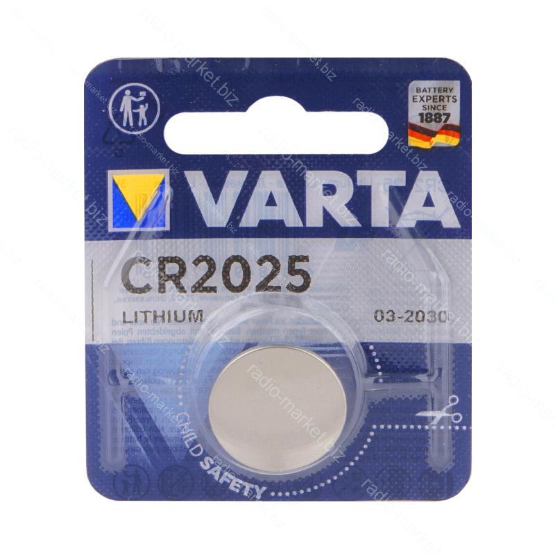 Батарейка VARTA CR2025 3V
