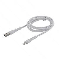 Кабель XO-NB-Q165 USB А - microUSB, білий 1м