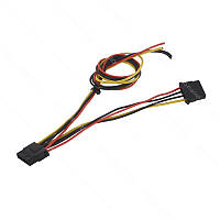 Перехідник живлення 2хmolex під пайку 4pin