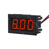 Вольтметр DC 5-120V, 3 знака, червоний