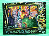 Danko Алмазная живопись Diamond Mosaic DM-03-05 (мал) Слоны