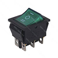 Перемикач KCD2-203N, зелений