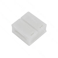 Конектор-з'єднувач для стрічки з силіконовим покриттям 10мм 2pin