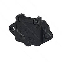 Гніздо мережеве С14 монтажне, з кришкою