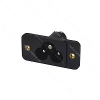 Гніздо C6 мережеве монтажне 3pin