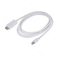 Конвертер шт. mini DisplayPort-шт. HDMI, Білий, 1,8м