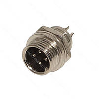 Роз'єм GX12 (MIC 334 mini) M, 4pin