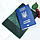 Обкладинка на паспорт шкіряна "Ukraine" зелена, фото 7