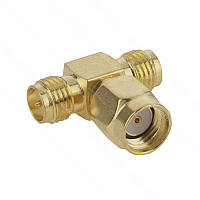 Трійник RP-SMA male-2XRP-SMA female