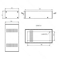 Корпус металевий MB-3