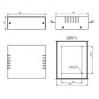 Корпус металевий MB-4