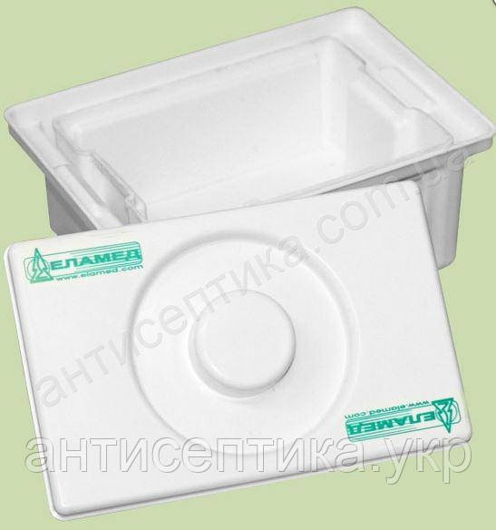 Емкость-контейнер для дезинфекции мединструментов. ЕДПО-1-01. (1 л) (ID ...