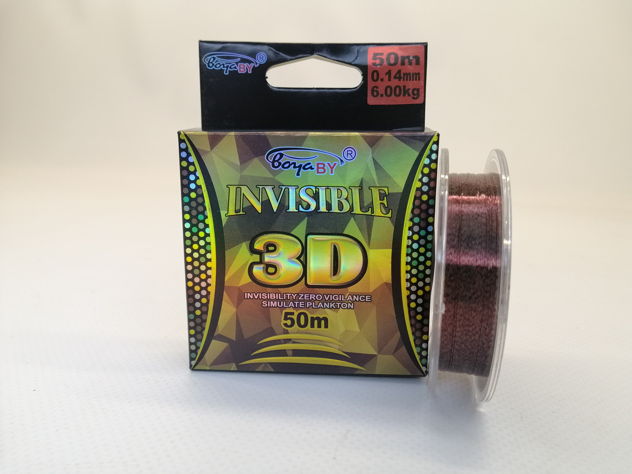Волосінь BOYA Invisible 3D 50m 0,14mm