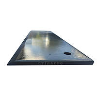 Ніж котка КИ-6 500х100мм, ѕ10мм 4отв.11мм ст65г, на Оріхівсельмаш, фото 2