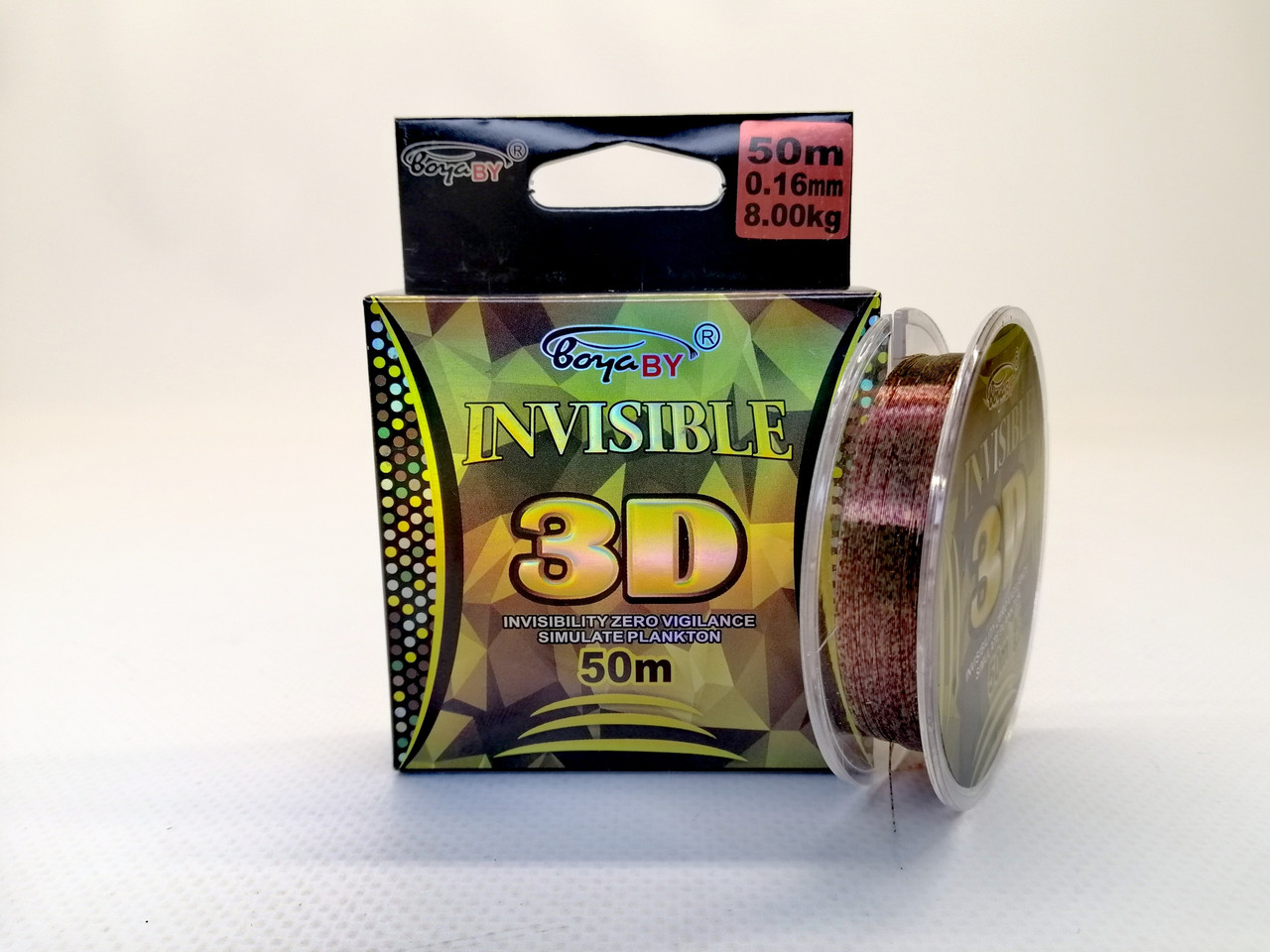 Волосінь  BOYA Invisible 3D 50m 0,16mm