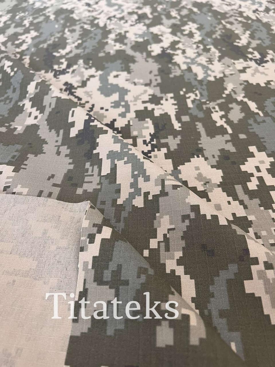 Rip-Stop Рип-стоп, Водонепроницаемый, Камуфляж, ММ-14, Турция 240 Г/м2 ...