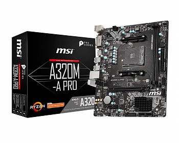 Материнська плата MSI A320M-A PRO