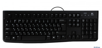 Клавіатура Logitech K120 USB Black (920-002522) - фото 1 - id-p74385889