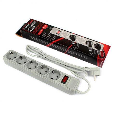 Фільтр-подовжувач 1.8m FrimeCom FC-B4005W 5 розеток, фото 1