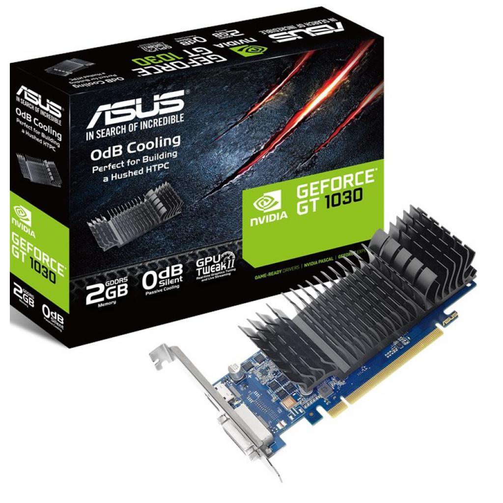 Відеокарта GeForce GT1030 Asus 2GB D5 (GT1030-SL-2G-BRK) - фото 1 - id-p556200158