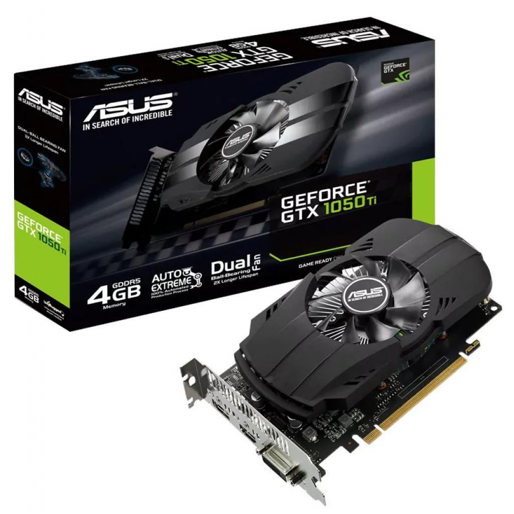 Відеокарта GeForce GTX1050Ti Asus 4GB (PH-GTX1050TI-4G), фото 1