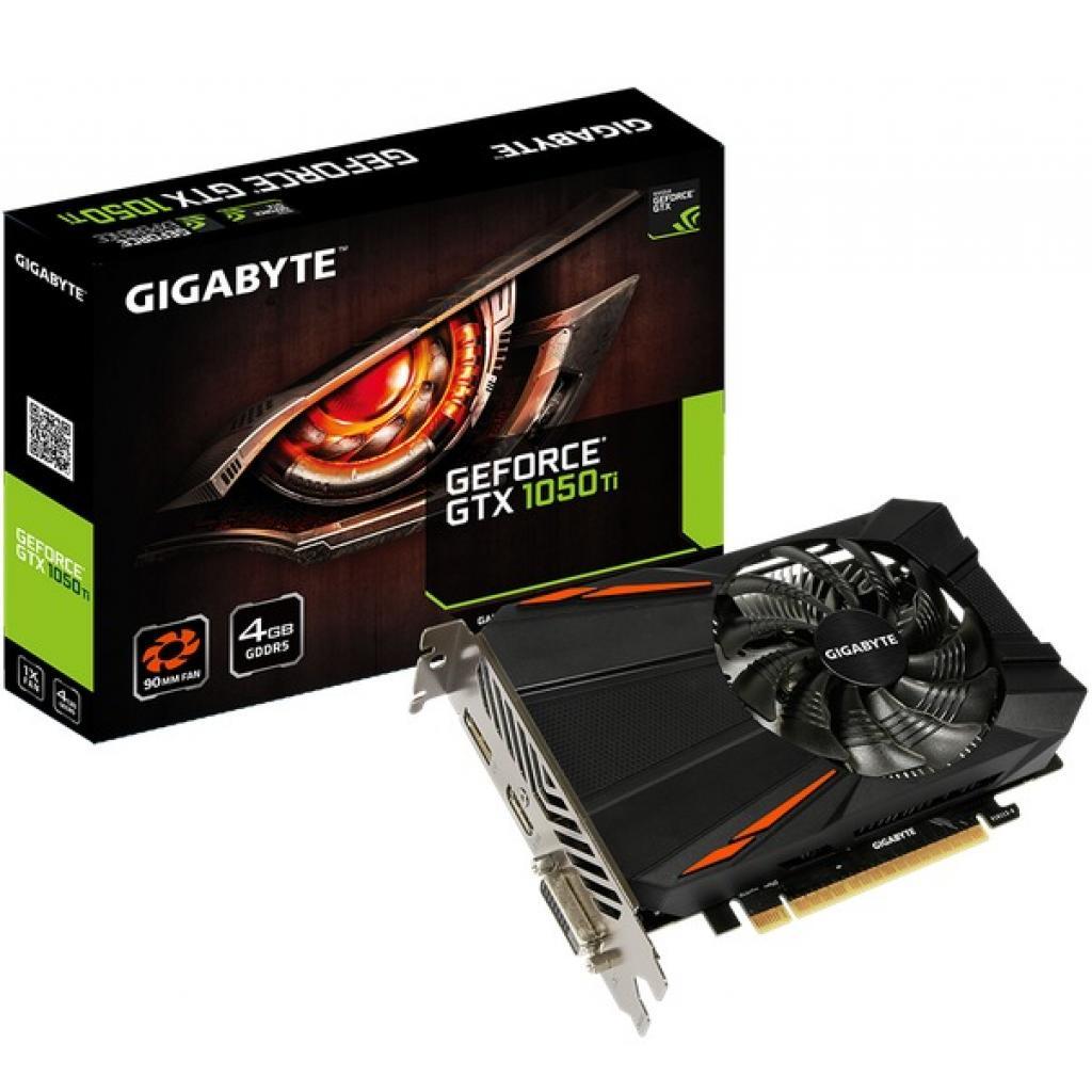 Відеокарта GeForce GTX1050Ti GigaByte 4GB D5 (GV-N105TD5-4GD)