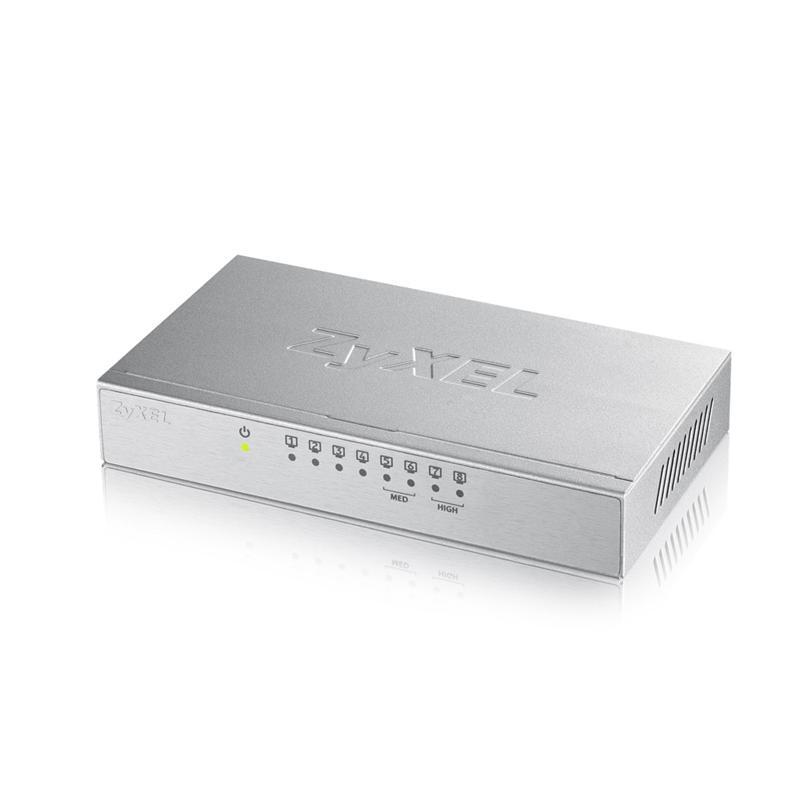 Комутатор ZyXEL GS-108B V3 (GS-108BV3-EU0101F) 8 port Gigabit
