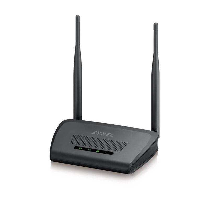 Маршрутизатор ZyXEL NBG-418N v2 (NBG-418NV2-EU0101F) (N300, 1xFE WAN, 4xFE LAN, Router/AP/RE,2 ант.)
